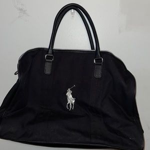 Ralph Lauren black bag with straps